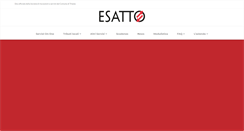 Desktop Screenshot of esattospa.it